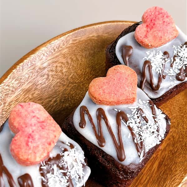 ＜ギフトにオススメ＞小麦・卵・乳製品・砂糖不使用＜プレミアム濃厚ブラウニー3個セット＞