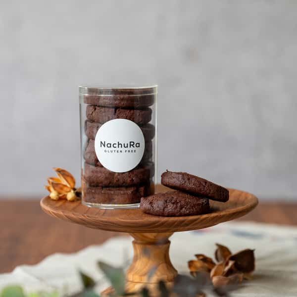 小麦粉・卵・白砂糖不使用＜濃厚リッチショコラクッキー＞有機チョコと藻塩で仕上げたグルテンフリー焼き菓子