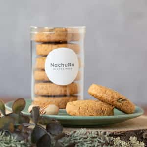 卵・小麦粉・白砂糖不使用＜贅沢ピスタチオクッキー＞芳酵なバターと藻塩で仕上げたグルテンフリー焼き菓子