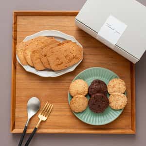 グルテンフリークッキー＆サブレ＜ギフトボックス＞小麦粉・白砂糖不使用焼き菓子詰め合わせセット