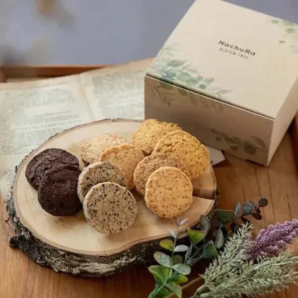小麦粉・白砂糖不使用クッキー＜初めてのナチュラセット＞グルテンフリー焼き菓子詰め合わせ/ギフトにおすすめ