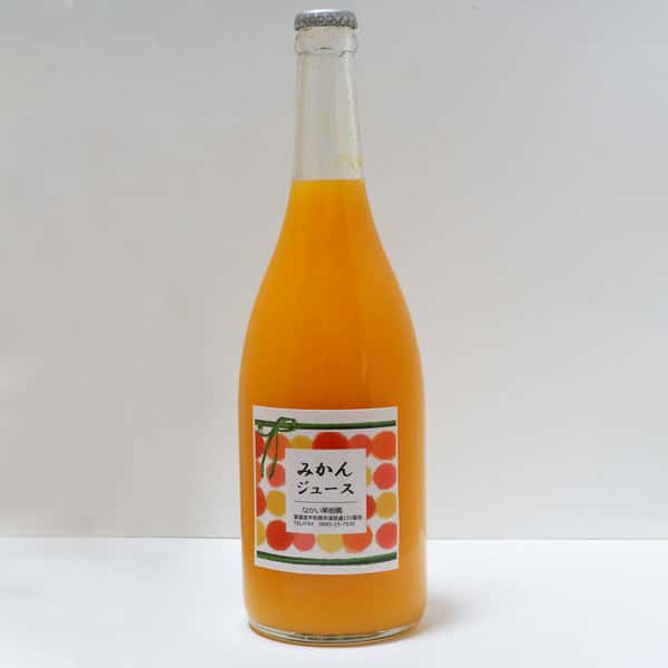みかんジュース 自然栽培（農薬不使用・化学肥料不使用・除草剤不使用）で栽培された温州みかんが原料