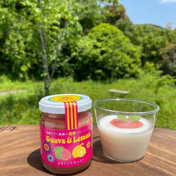 有機グァバ農園の完熟フルーツソース