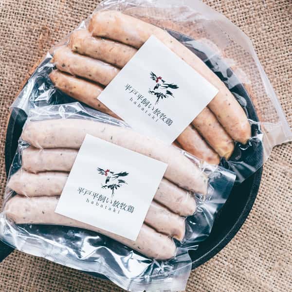 【限定品】【添加物等不使用/親鶏肉100%】親鶏肉ソーセージ2種セット