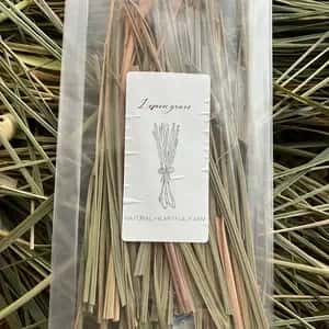 無農薬・肥料不使用の自然栽培ハーブティ＜レモングラス＞自然乾燥