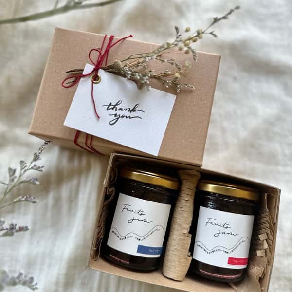 母の日 【thank you ギフト】2種のブルーベリージャムセット