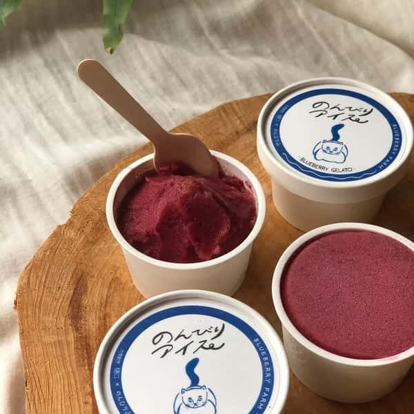 【大衆割烹 樋口 × のんびり山】ブルーベリージェラートSET