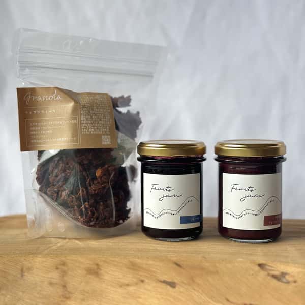 【冬季限定】冬チョコSET(グラノーラ・ジャム2種)
