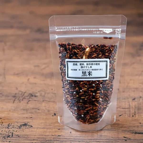 在来黒米（玄米）100ｇ