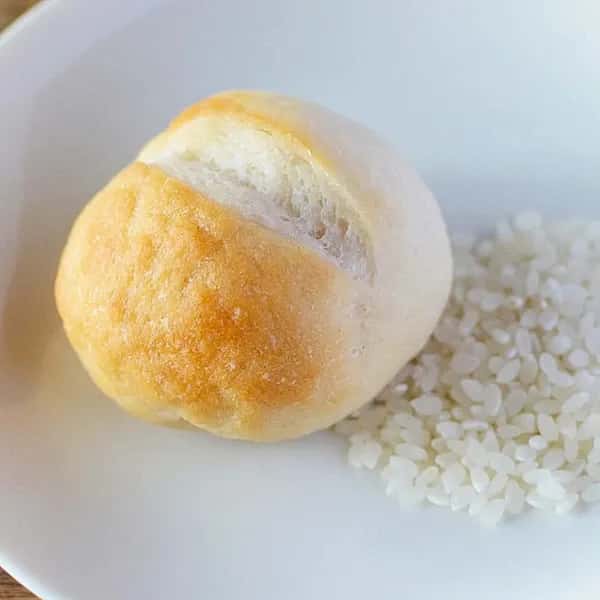 小麦・乳・卵不使用＜国産米粉100%のおとうふパン＞国産米粉と神戸の豆腐でもっちりグルテンフリー