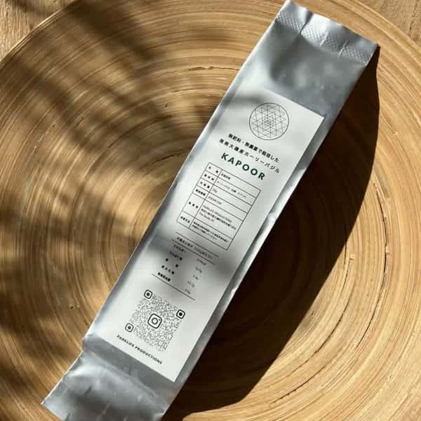 無肥料・無農薬で栽培した 湘南大磯産ホーリーバジル