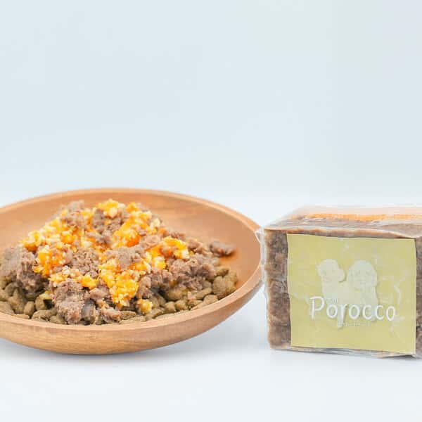 北海道産エゾ鹿肉の手作り無添加ドッグフード＜ポロッコフード＞エゾシカ肉と野菜の栄養補助食