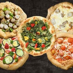 無添加 全粒粉の天然酵母ピザ【農薬不使用小麦×糸島野菜】