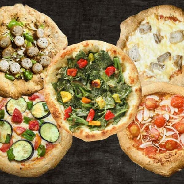 無添加 全粒粉の天然酵母ピザ【農薬不使用小麦×糸島野菜】