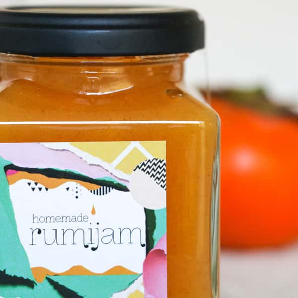 柿ジャム（手作り無添加）