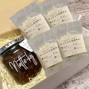 納豆麹　米粉めん ギフトセット