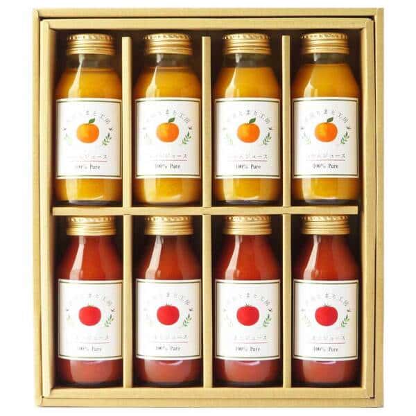 湘南無添加100％トマトジュースとみかんジュースのギフトセット