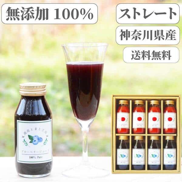 無添加100％ブルーベリージュースセット