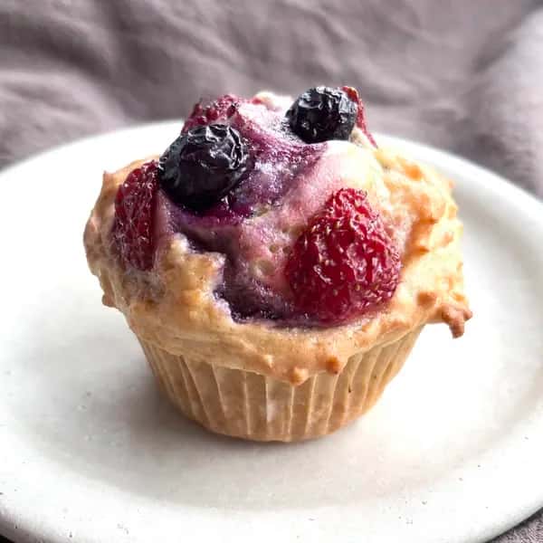 ふんわりしっとり甘さ控えめ＜信州おとうふマフィン＞長野県産大豆の木綿豆腐・有機バナナなど厳選素材使用