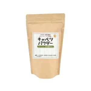 春キャベツまるごとパウダー 食物繊維を届ける春キャベツまるごとをそのまま粉末に 茨城県産（農薬・化学肥料・除草剤・防虫剤不使用）
