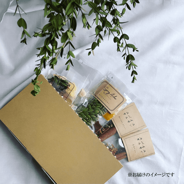 【ご自宅用夏箱】チャイ/カレー/スパイスのおかずとお茶、全５品を楽しむセット