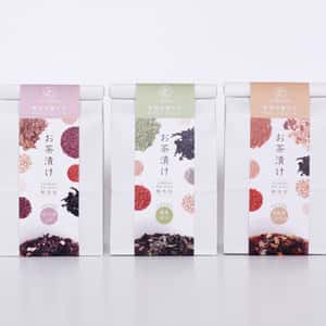 奈良大和茶入り 無添加お茶漬けの素 3種類