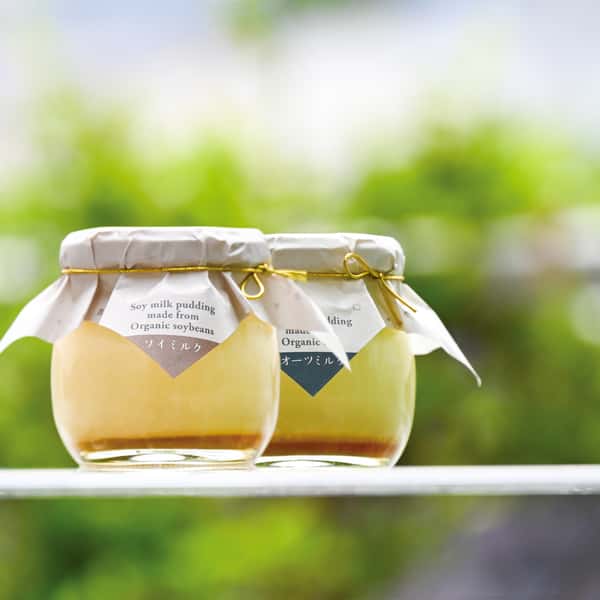 牛乳を使わないプリン｜オーガニックオーツミルク使用｜有機豆乳使用｜ギフトや贈答にも最適｜