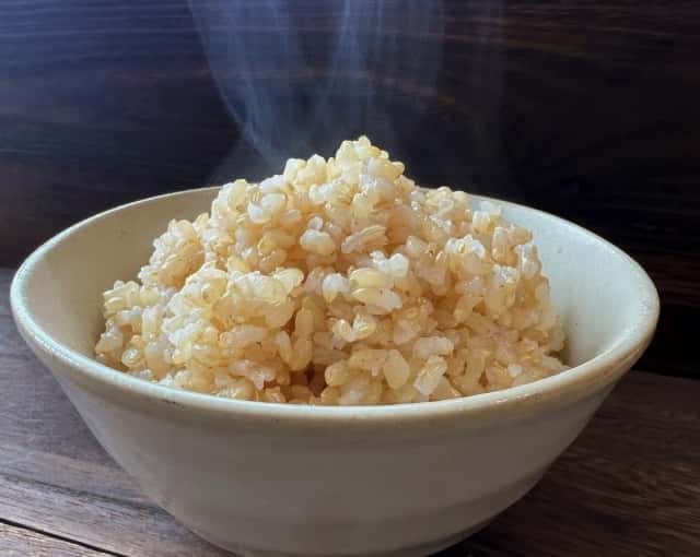 無農薬 玄米 背景