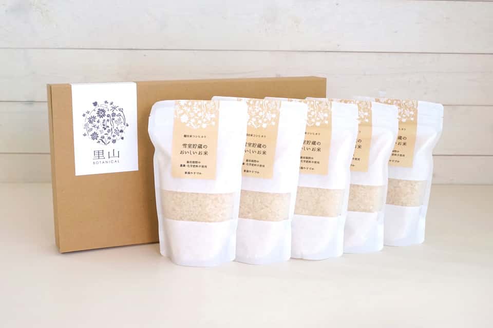 贈答用のお米・雑穀ギフト 背景