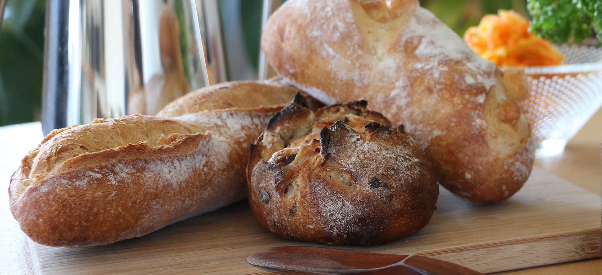 グルテンフリーのパン 背景