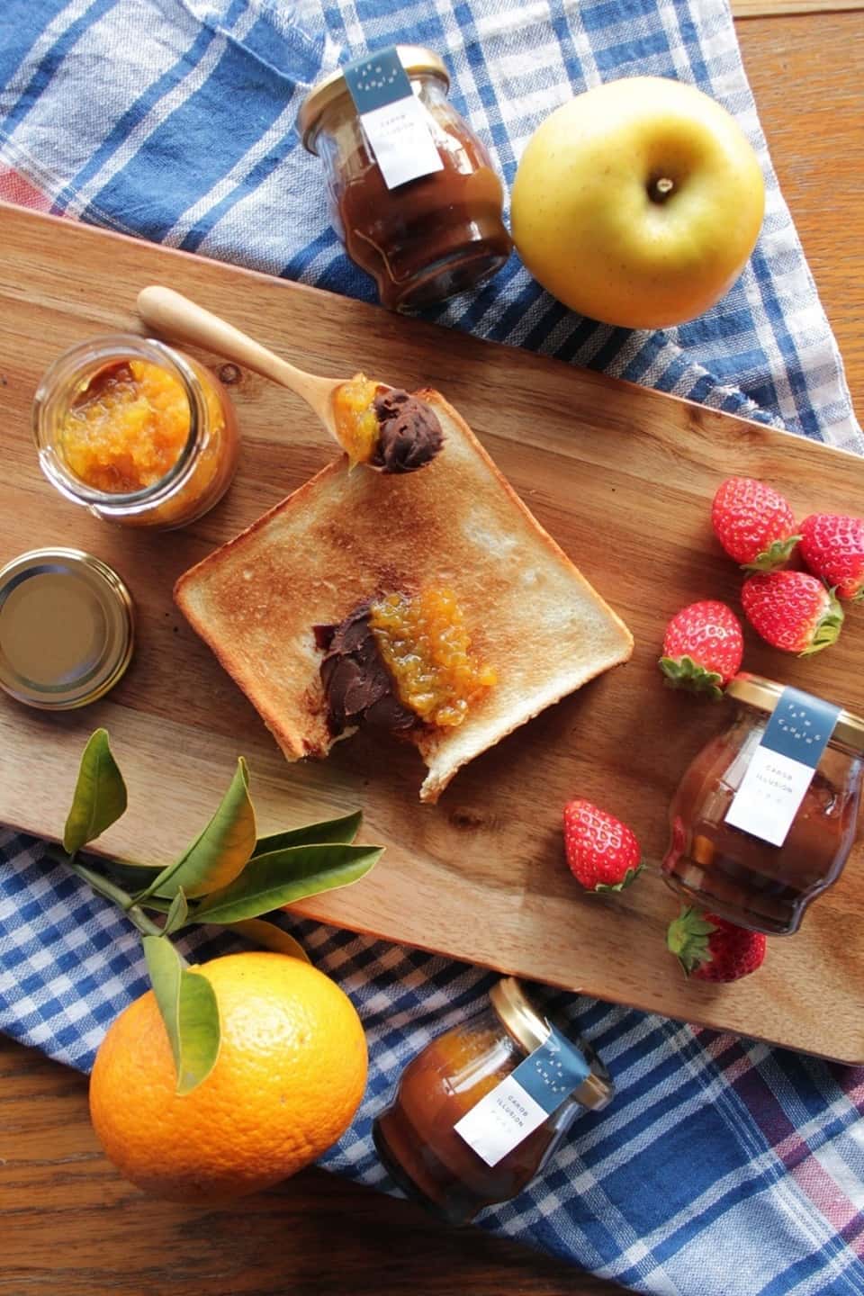 パンとパンのお供 背景