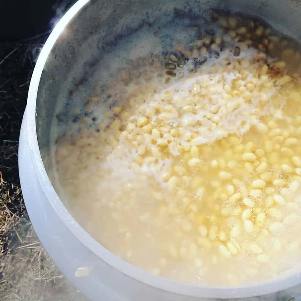 お味噌仕込み 背景