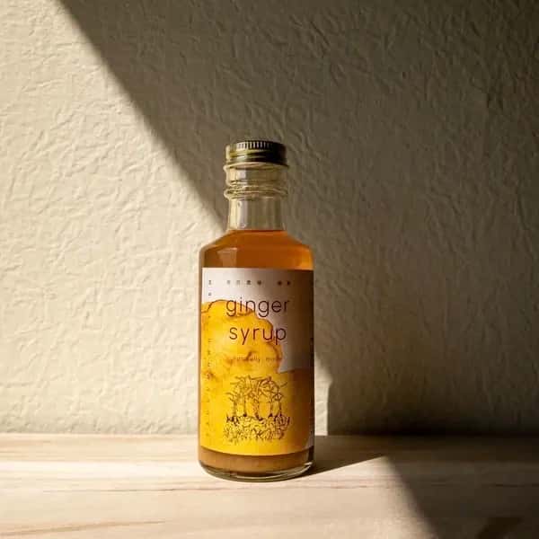 千葉県産　すりおろしたっぷり！本格ジンジャーシロップ　180ml