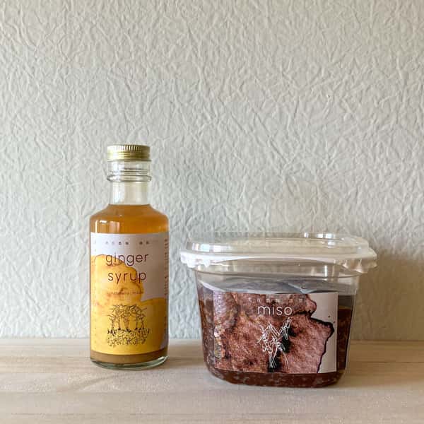 千葉県産　本格ジンジャーシロップ・濃厚味噌　セット
