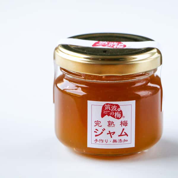 筑波の梅と国産テン菜糖だけで手作り＜完熟梅ジャム＞保存料着色料無添加