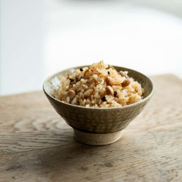 おじゃことお豆さんの炊き込みご飯