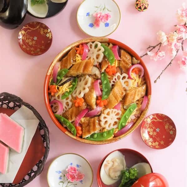 ひなちらしキット｜簡単・かわいらしいちらし寿司が作れます【有機または無農薬・無添加】