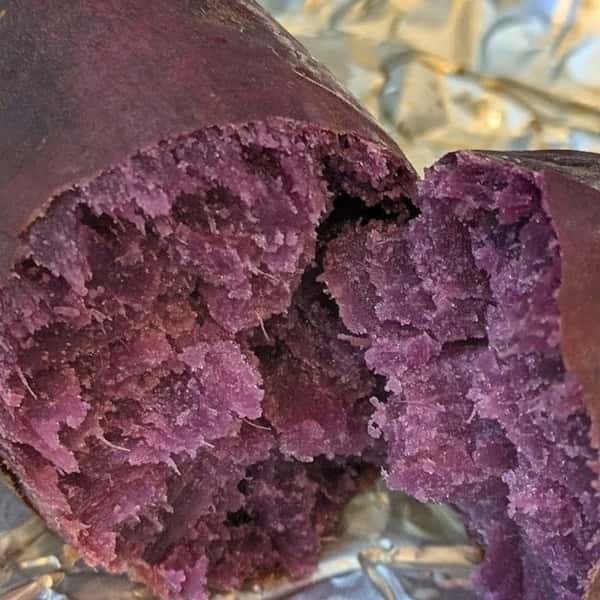 品のよい甘さの熟成紫芋＜パープルスイートロード＞完全無農薬・無肥料・微生物農法栽培