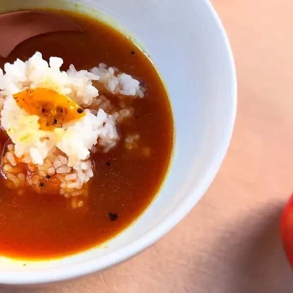 無農薬の千葉県産トマトの旨みたっぷり＜トマトのラッサム＞タマリンドスープカレー