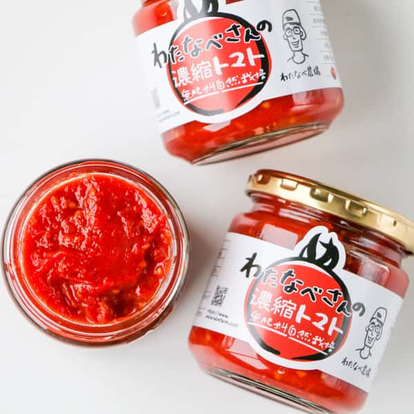 【無添加甘くて美味しい】自然栽培で育てたトマトで作る＜濃縮トマト＞