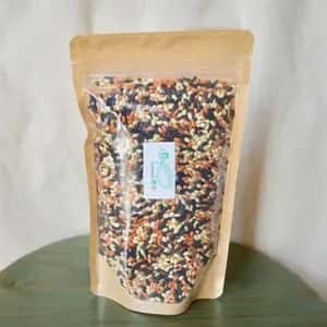 古代米mix（三種混合）令和7年産（無農薬・無肥料/ハザかけ天日干し）