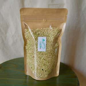緑米 令和7年産（無農薬・無肥料/ハザかけ天日干し）