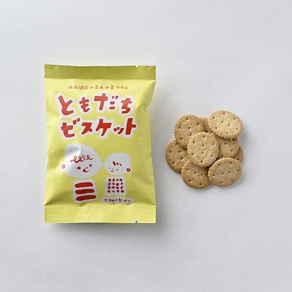 大地のおやつ ともだちビスケット 卵・乳成分不使用