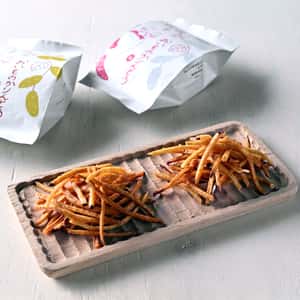 国産さつま芋を皮ごとカリッと＜おいものかりんとう＞米油・食塩・粗糖のみの素朴なおやつ