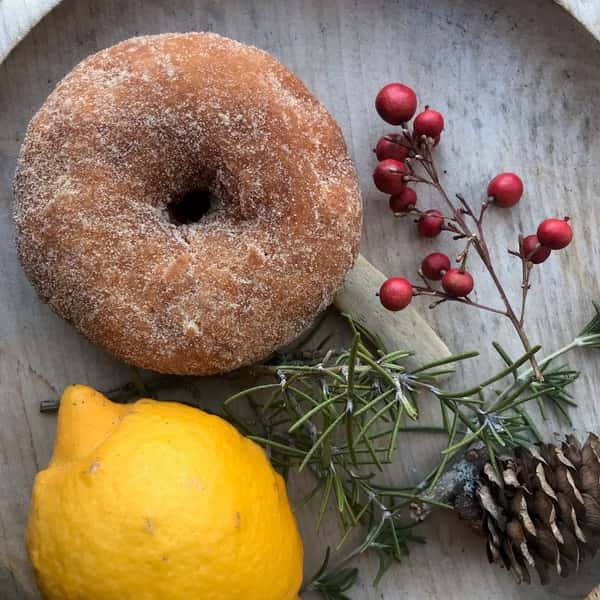 卵・乳製品不使用ドーナツ＜レモンココナッツ＞爽やかな酸味と香ばしい食感