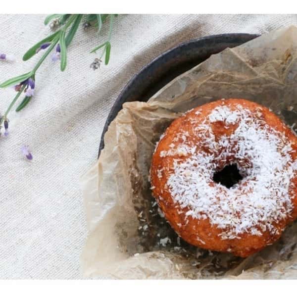 卵・乳製品不使用ドーナツ＜黒糖ココナッツ＞コクのある甘さとココナッツの香ばしい風味