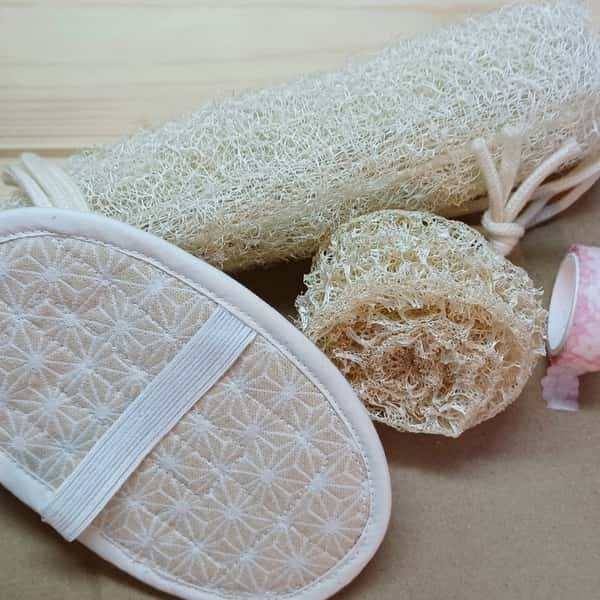 手作り＜有機へちまお風呂用グッズ＞3点セット