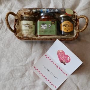 【ギフト】かご入り瓶詰めギフトセットの口コミ・レビュー(ミナミさん)