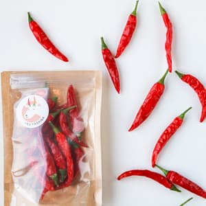乾燥唐辛子 2022年産【無肥料・無農薬】
