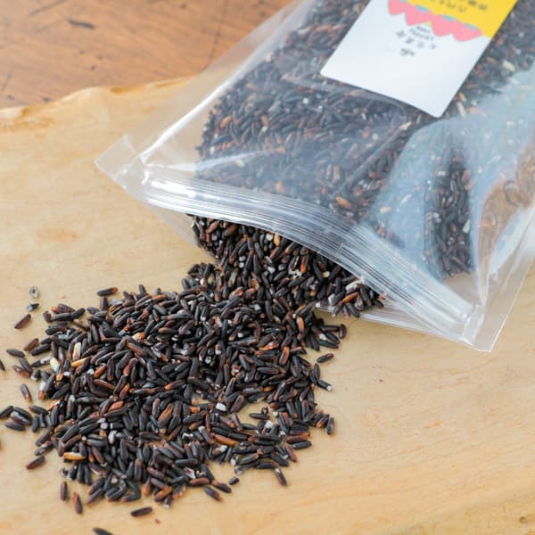 古代もち米「香紫米（かしまい）」